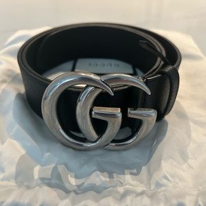 Men’s Black Gucci Belt